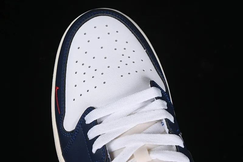 All categories Air Jordan Jordan series basketball shoes Air Jordan 1 Low Air Jordan 1 Low OG "Howard University" AJ1 Joe 1 Howard University low-top cultural and casual sneakers HQ2993-100